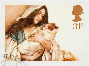 Christmas Postage Stamp